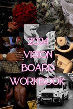 Load image into Gallery viewer, Vision Board Workbook 2024