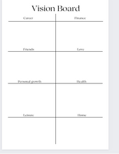 Load image into Gallery viewer, Vision Board Workbook 2024